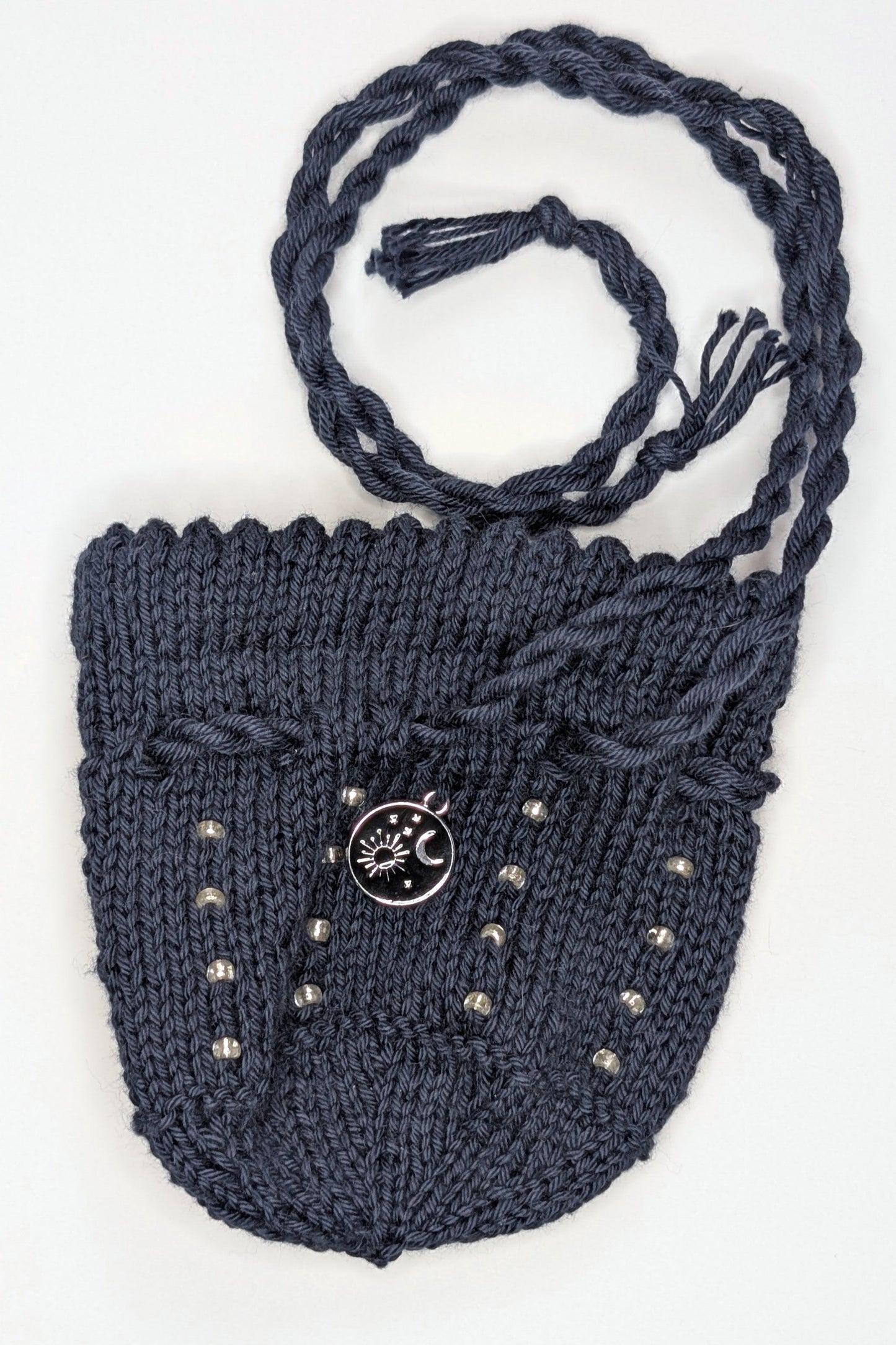 Night Sky Themed TTRPG Drawstring Dice Bag