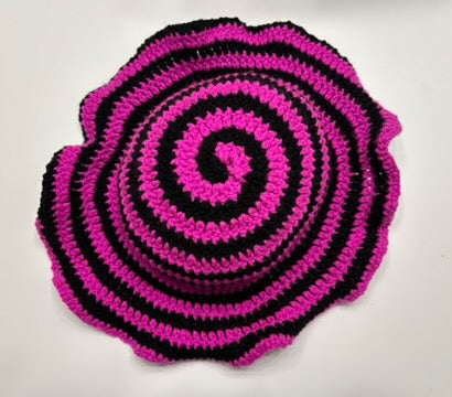 Spiral Bucket Hat Pattern - PDF DOWNLOAD