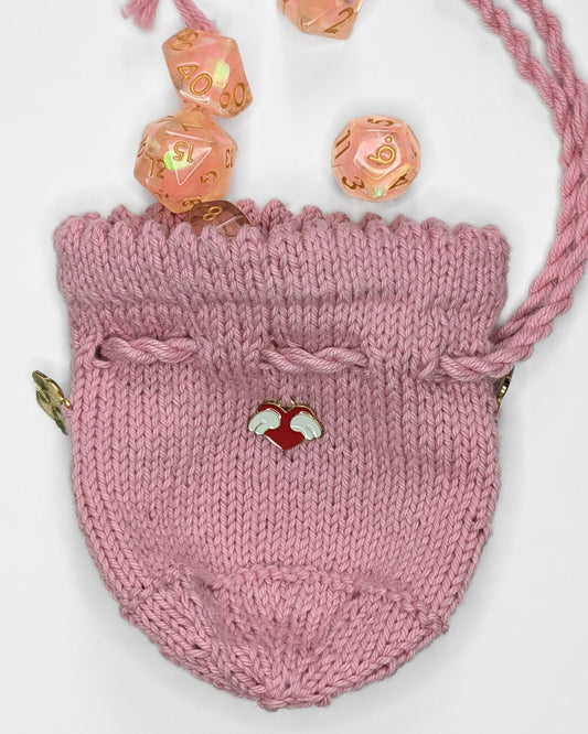 Magical Girl Themed TTRPG Drawstring Dice Bag
