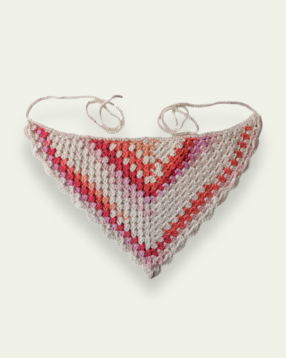 Sunset Crochet Bandana
