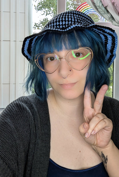 Spiral Bucket Hat Pattern - PDF DOWNLOAD