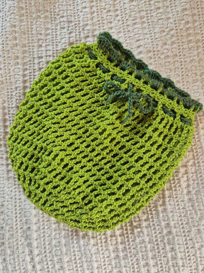 Mesh Hanging Basket Crochet Pattern - PDF DOWNLOAD