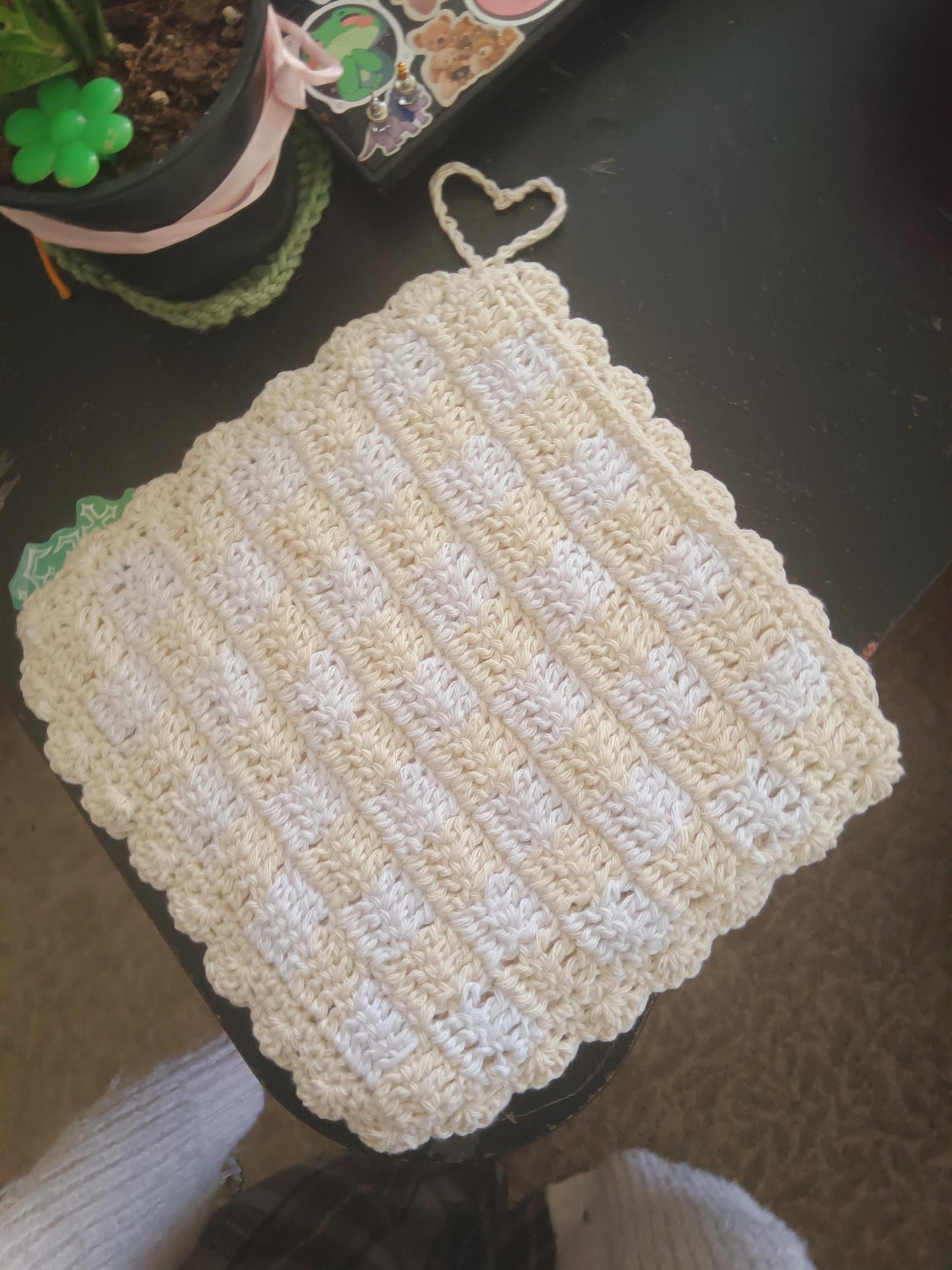 Hot Stuff Pot Holder Crochet Pattern - PDF DOWNLOAD