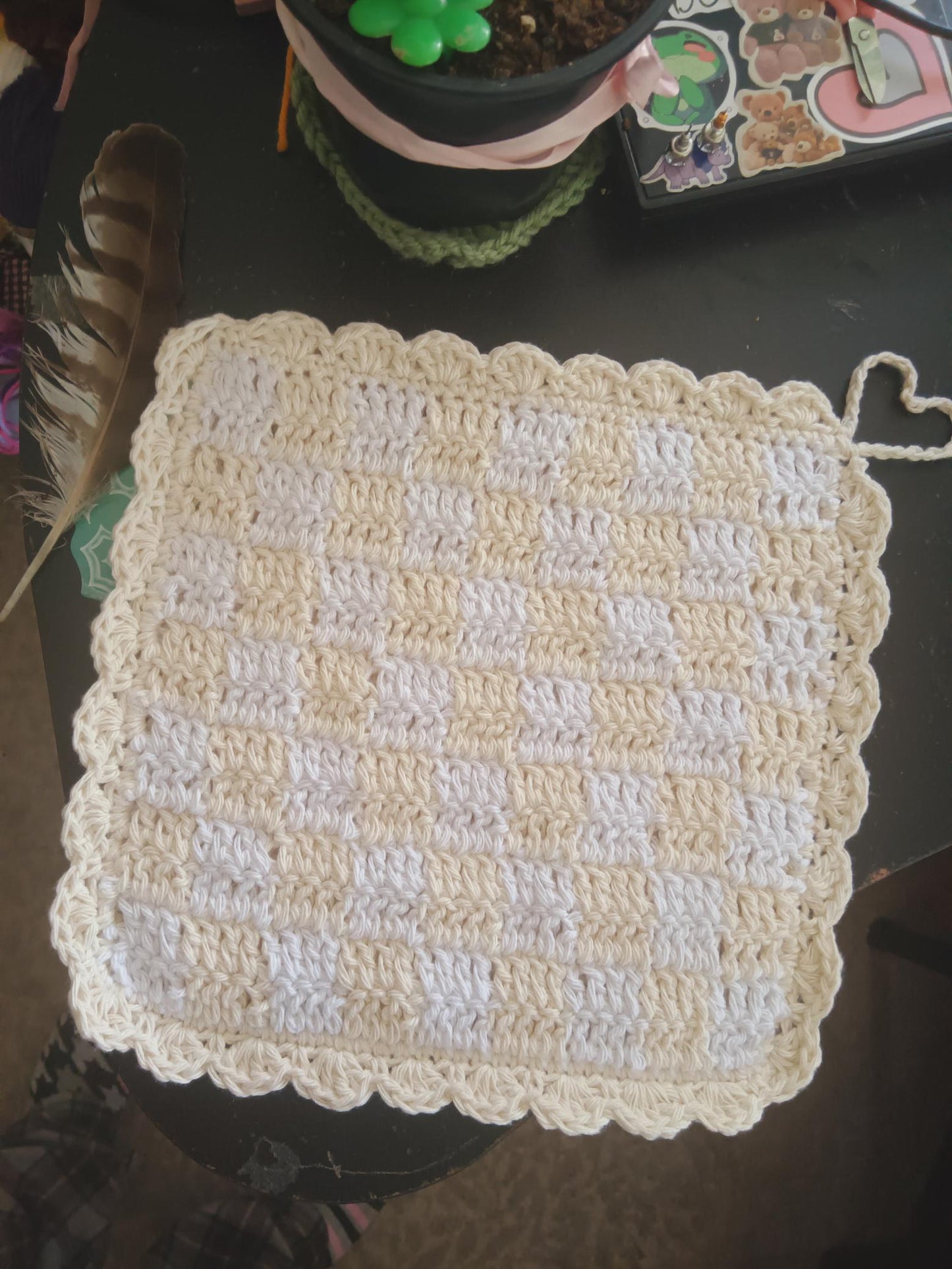 Hot Stuff Pot Holder Crochet Pattern - PDF DOWNLOAD