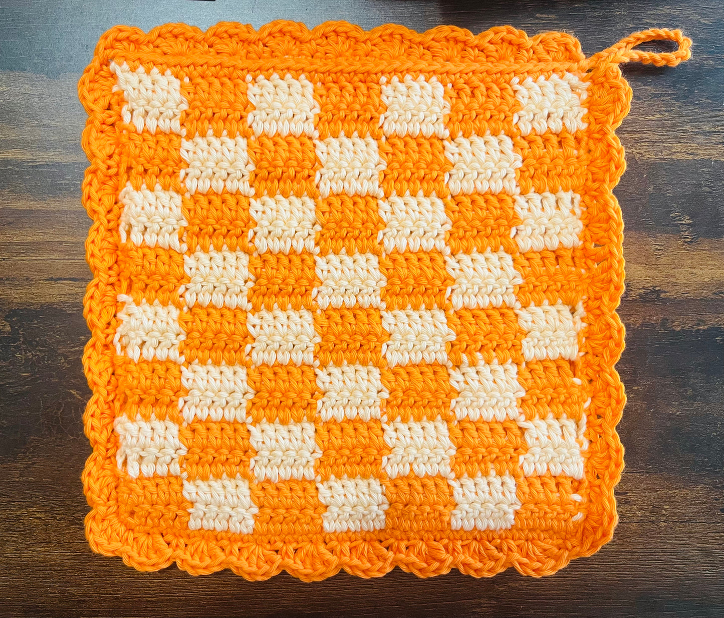 Hot Stuff Pot Holder Crochet Pattern - PDF DOWNLOAD
