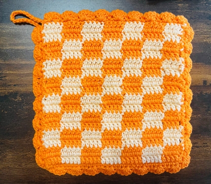 Hot Stuff Pot Holder Crochet Pattern - PDF DOWNLOAD