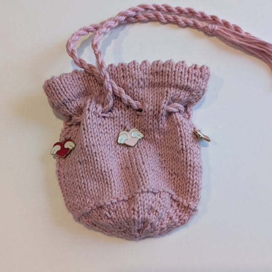 Magical Girl Themed TTRPG Drawstring Dice Bag